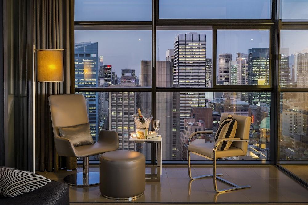 Fraser Suites Sydney Esterno foto A room at the hotel