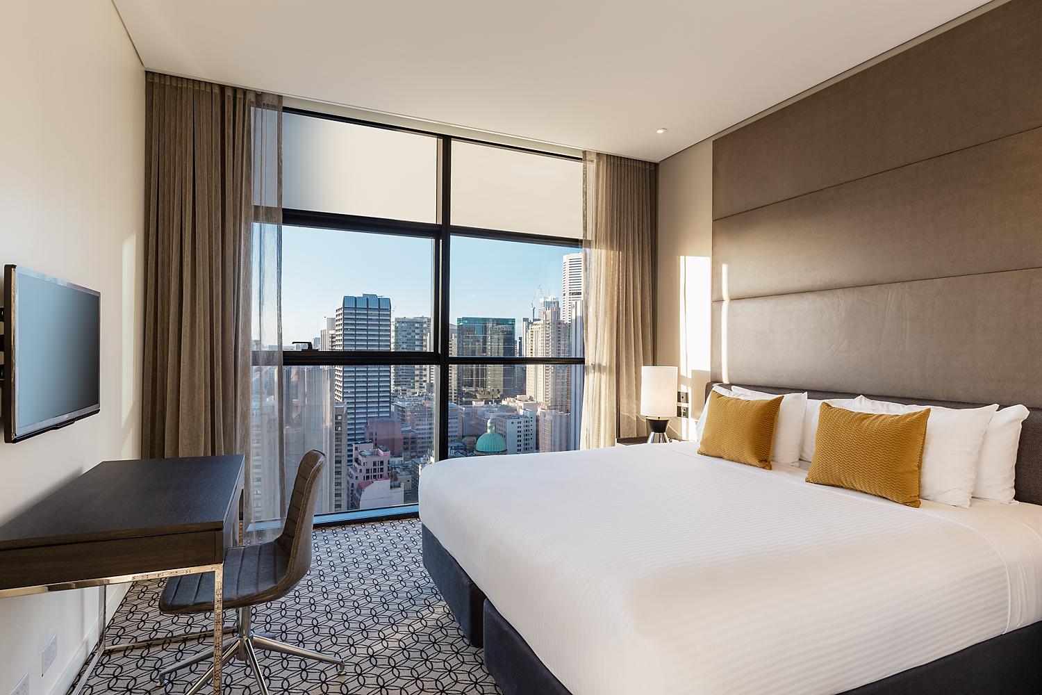 Fraser Suites Sydney Esterno foto A typical guest room