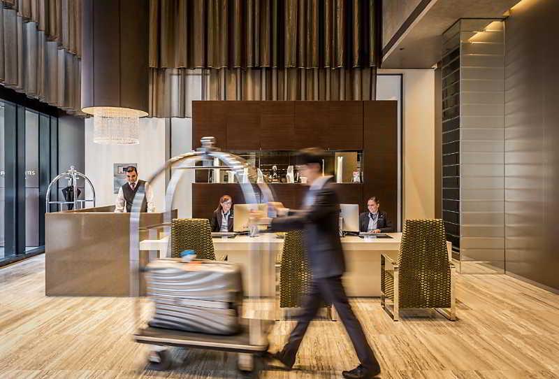 Fraser Suites Sydney Esterno foto The lobby of the hotel