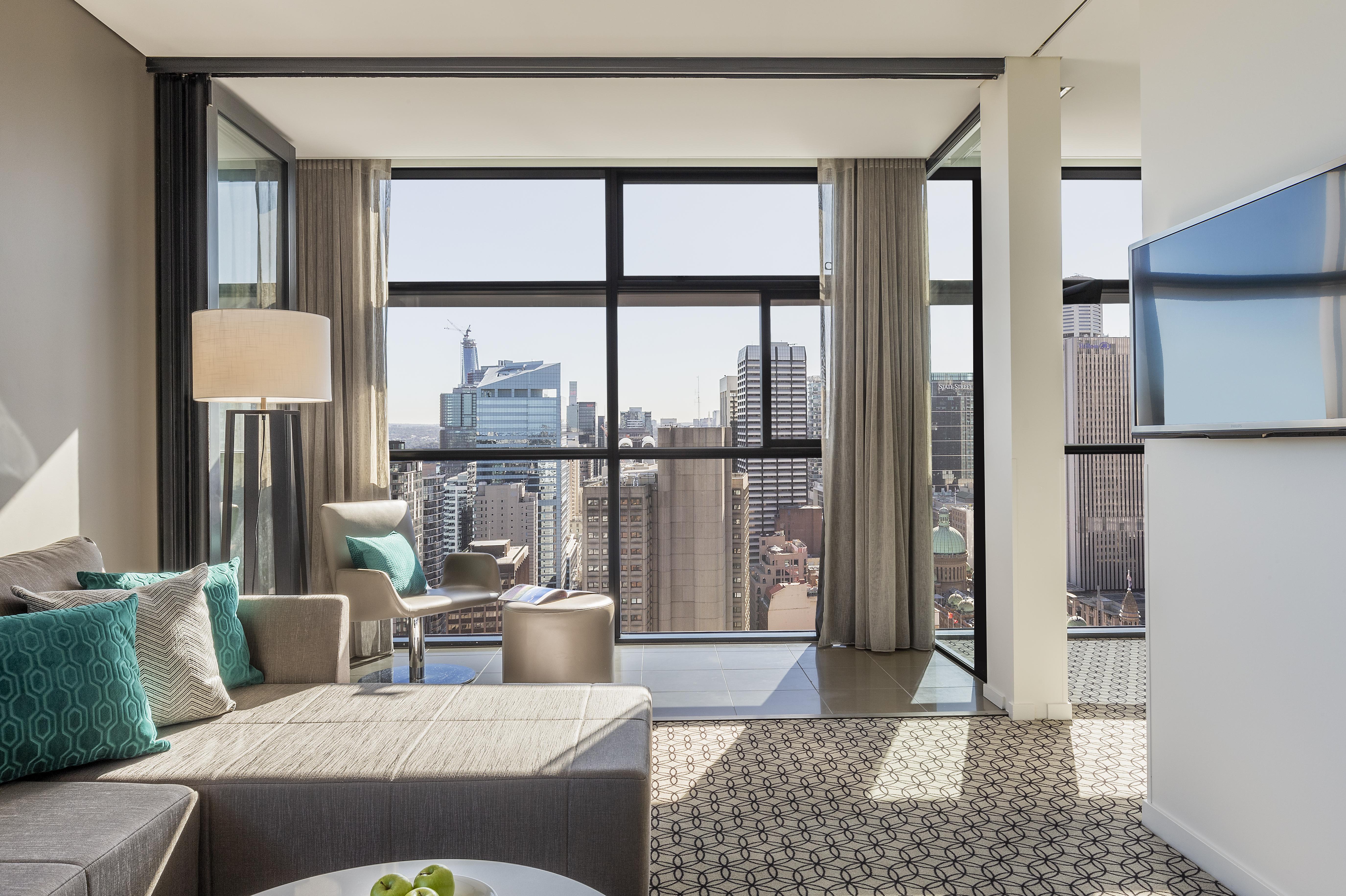 Fraser Suites Sydney Esterno foto A suite at the hotel