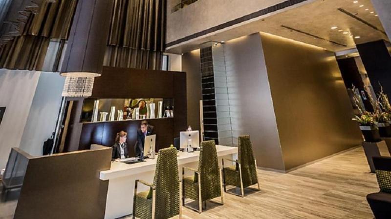 Fraser Suites Sydney Esterno foto The lobby of the hotel