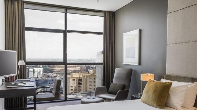 Fraser Suites Sydney Esterno foto A bedroom at the hotel