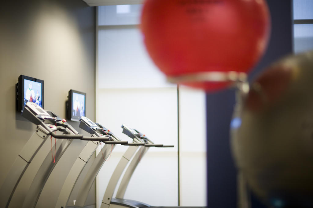 Fraser Suites Sydney Esterno foto The gym at the headquarters of the European Anti-fraud Office