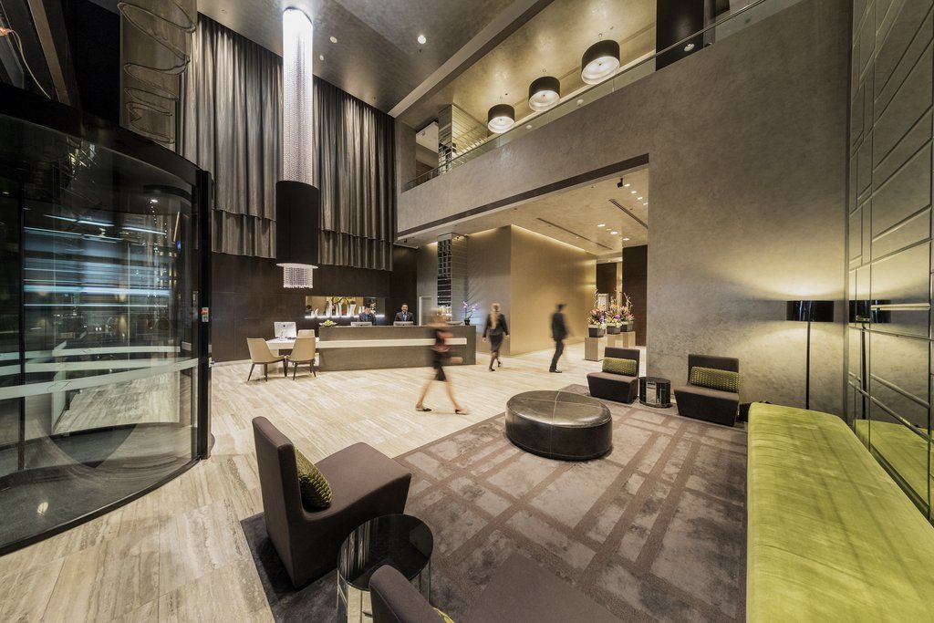 Fraser Suites Sydney Esterno foto The lobby of the hotel